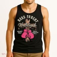 Brandon Hard Fought Hallelujah Praise Jesus Tank Top thumb 3