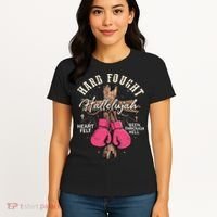Brandon Hard Fought Hallelujah Praise Jesus Women's T-Shirt thumb 4