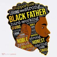 Best Happy Father’s Day Black Father King Afro African Man Beanie thumb 2