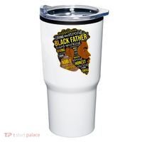 Best Happy Father’s Day Black Father King Afro African Man Tumbler thumb 0