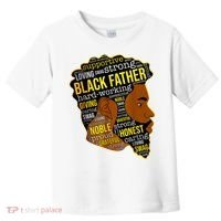 Best Happy Father’s Day Black Father King Afro African Man Toddler T-Shirt thumb 0