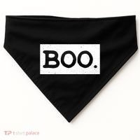 Boo Halloween Festive USA-Made Doggie Bandana thumb 0
