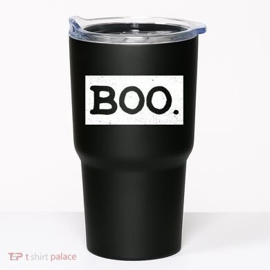 Boo Halloween Festive Tumbler