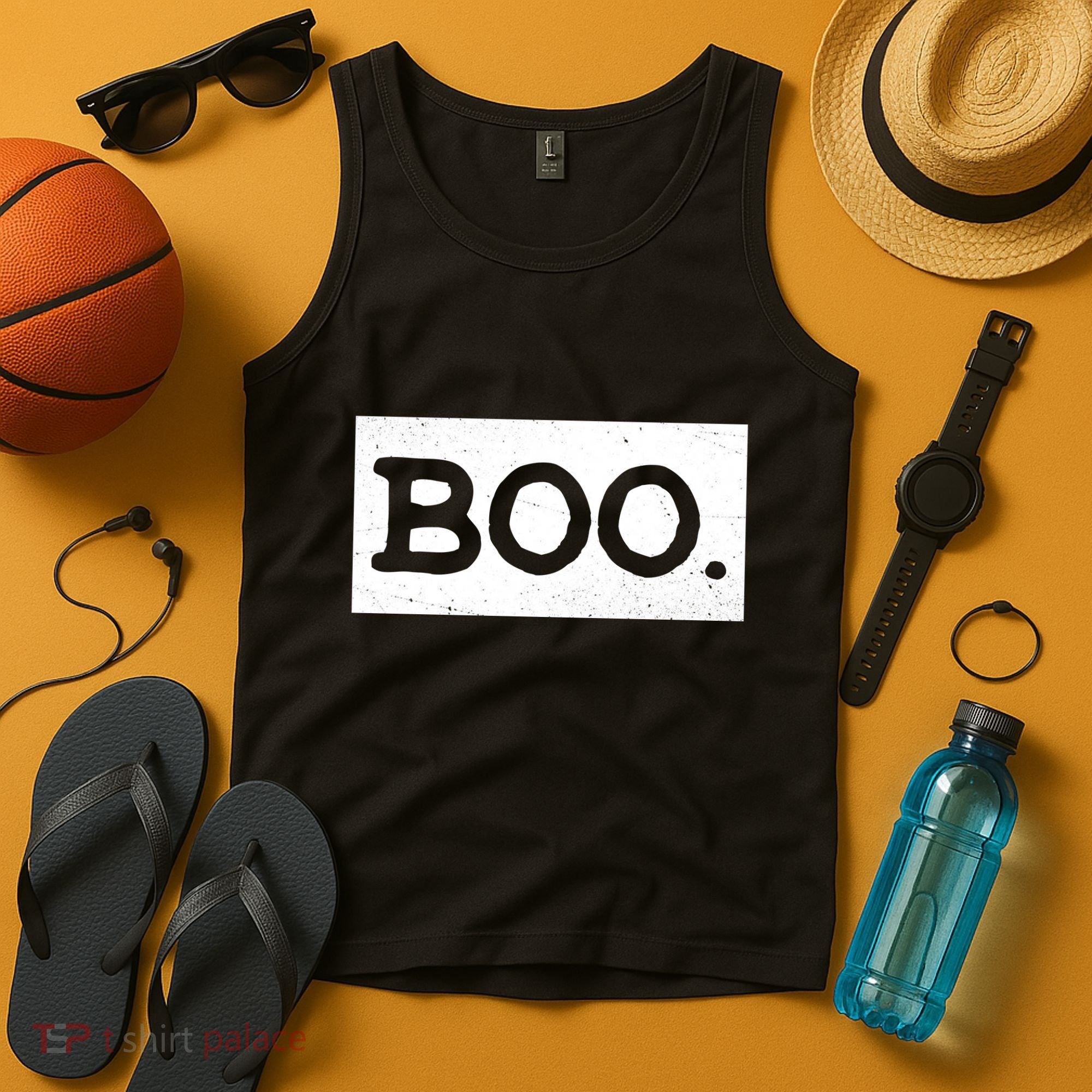 Boo Halloween Festive Tank Top
