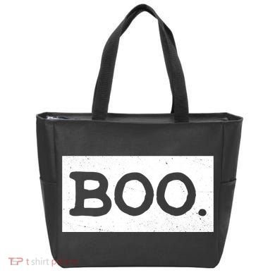 Boo Halloween Festive Tote Bag