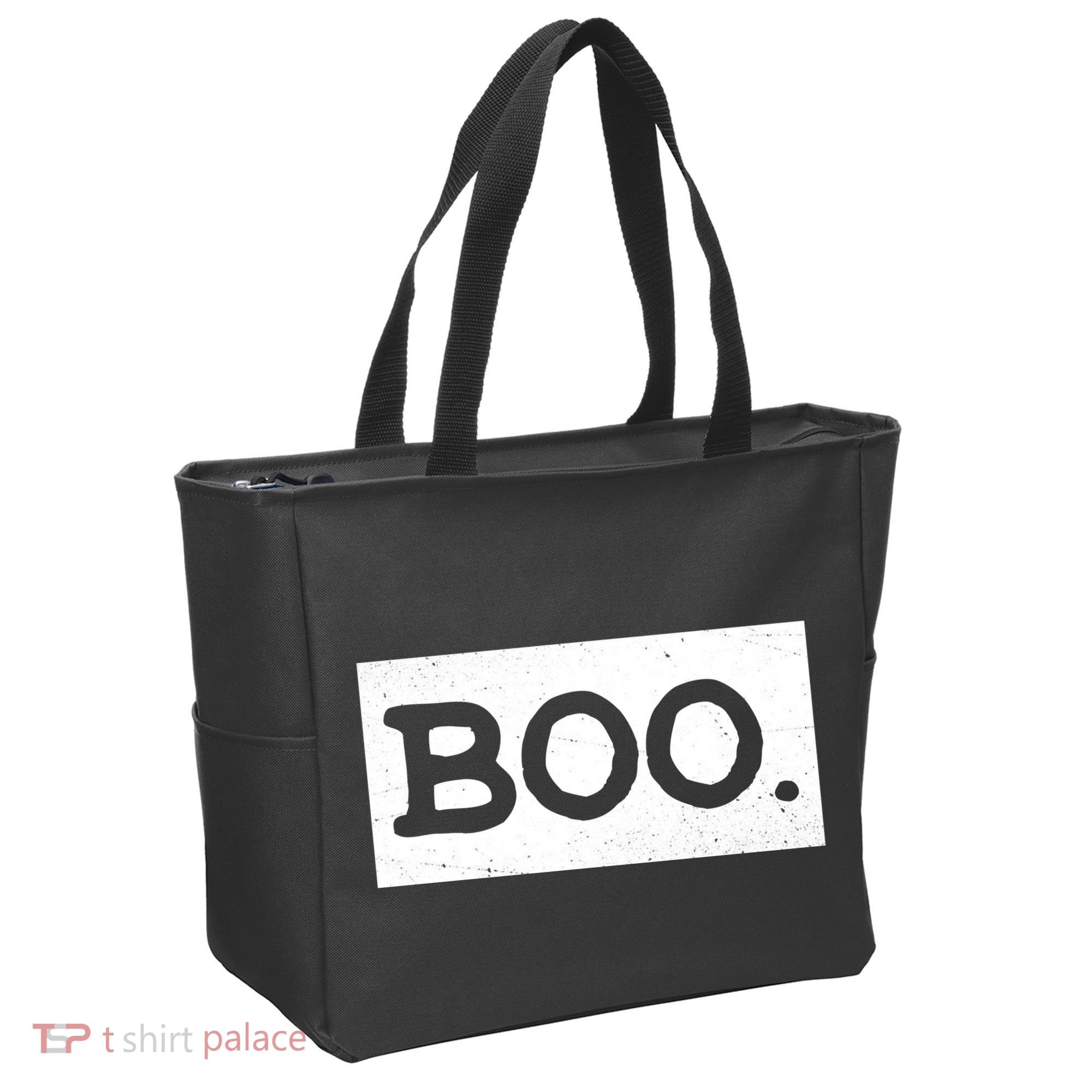 Boo Halloween Festive Tote Bag