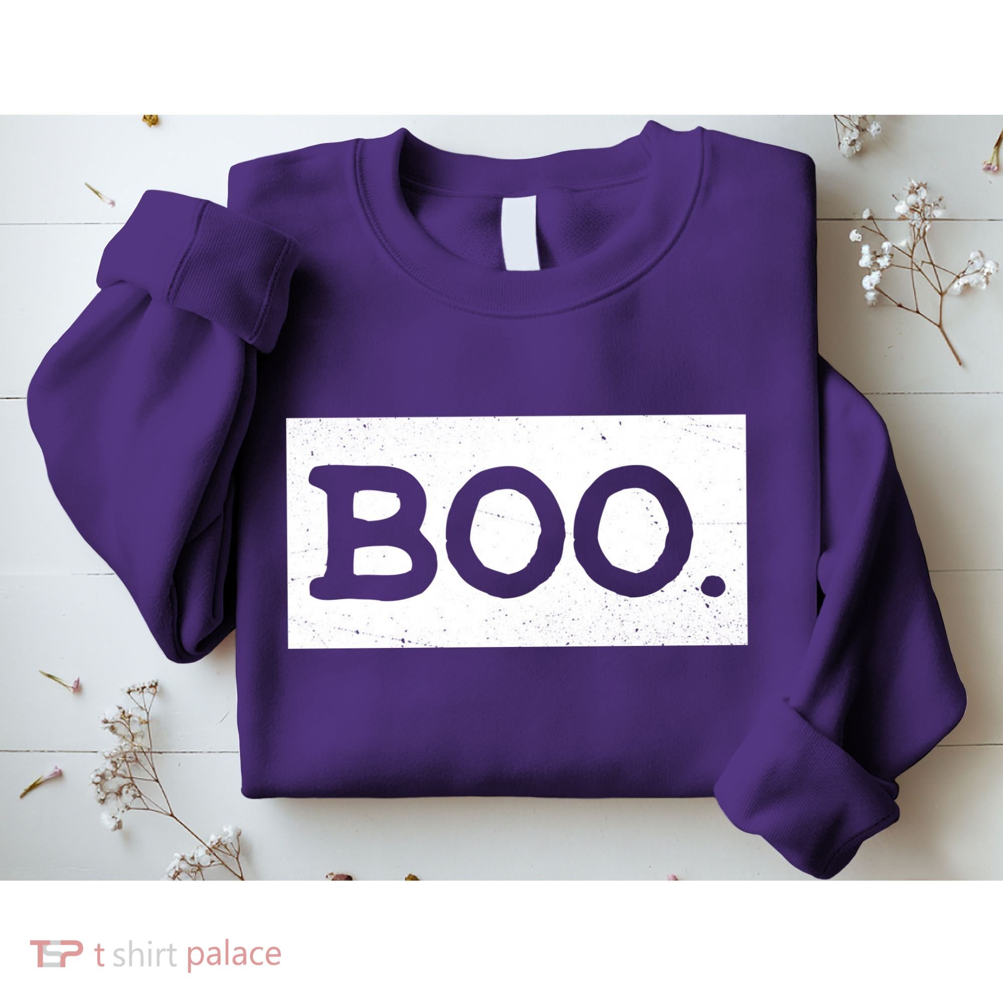 Boo Halloween Festive Sweatshirt