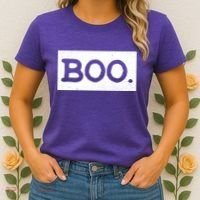 Boo Halloween Festive Women's T-Shirt thumb 2