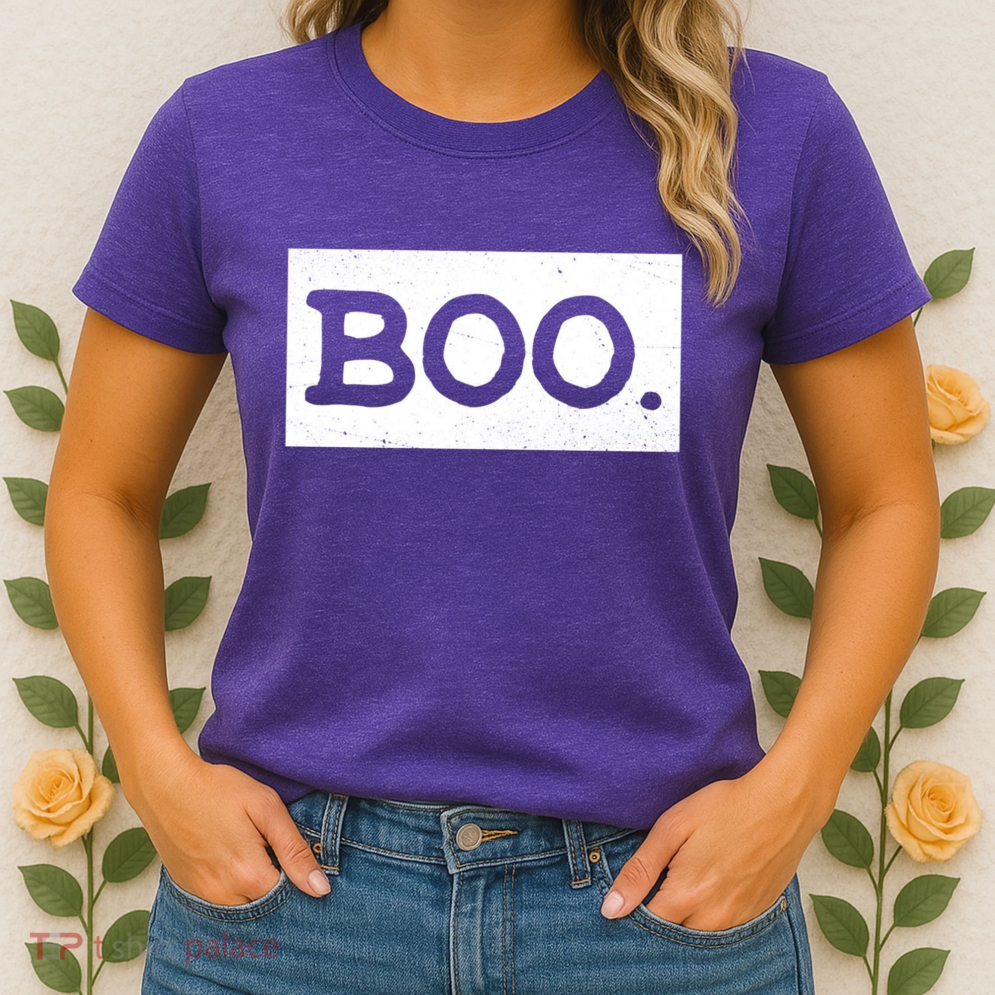 Boo Halloween Festive Women's T-Shirt