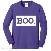 Boo Halloween Festive Kids Long Sleeve Shirt thumb 0