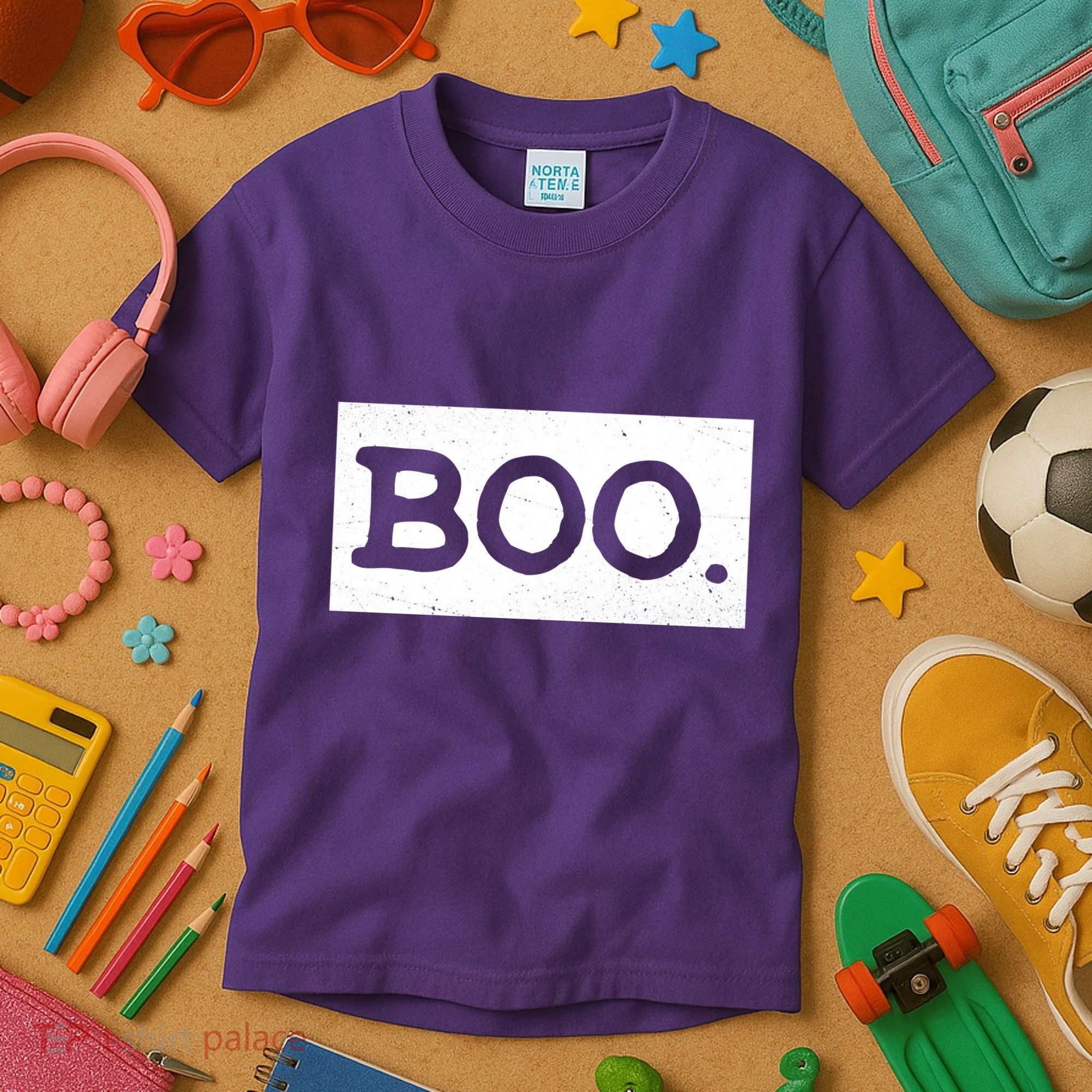 Boo Halloween Festive Kids T-Shirt