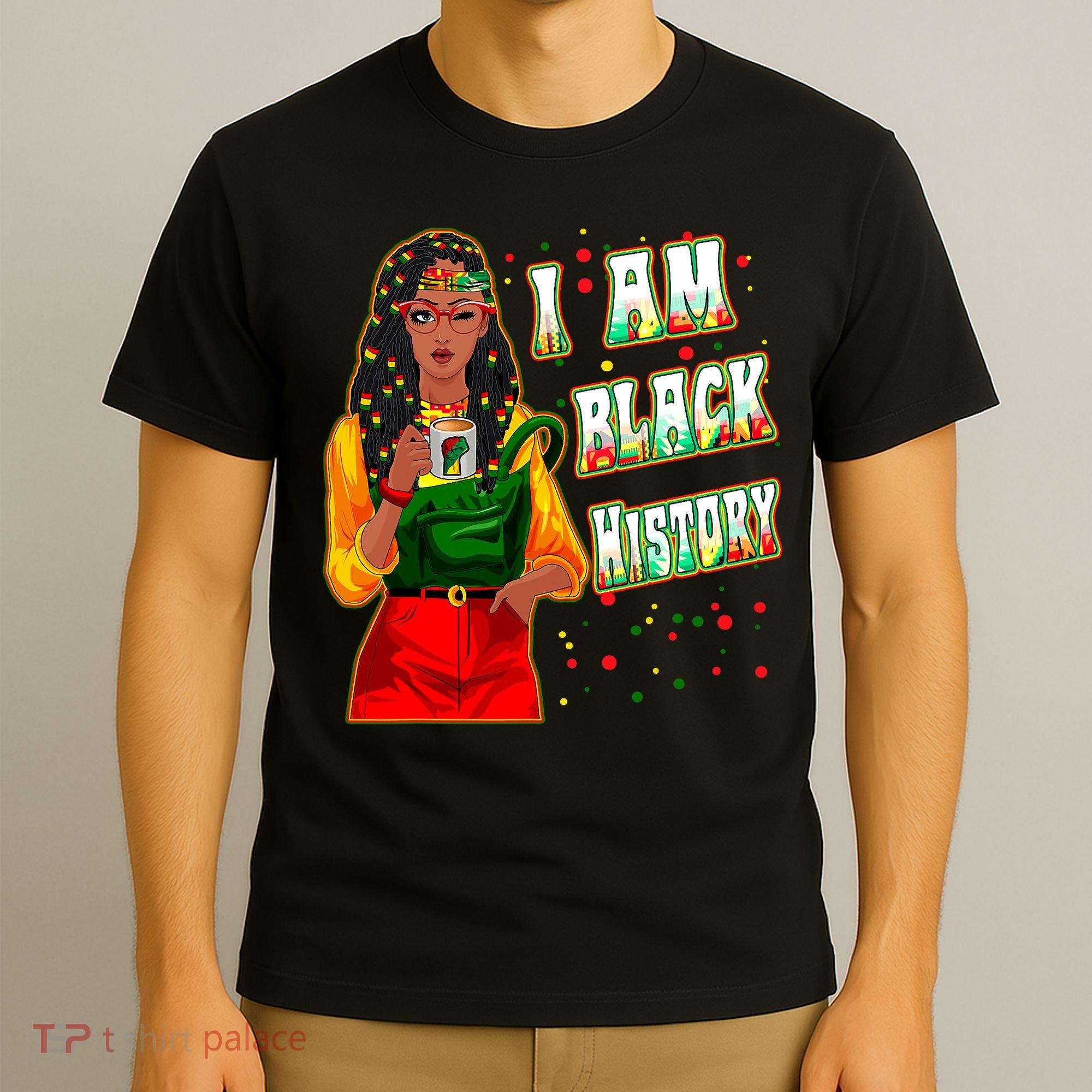 Black History For Women Black History Month Decor T-Shirt