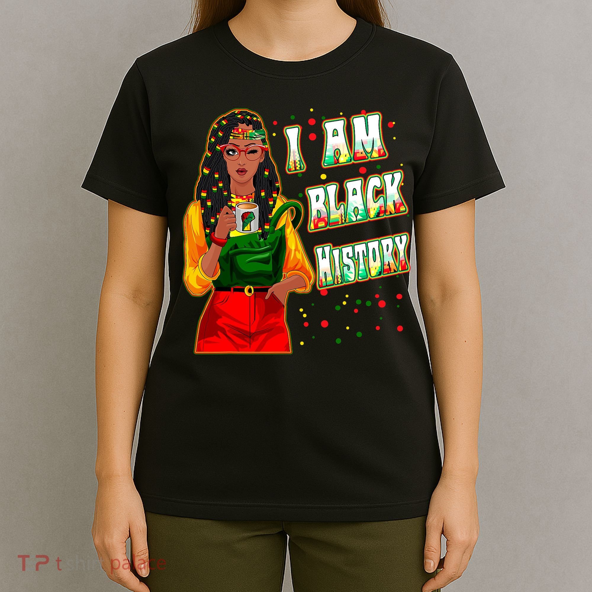 Black History For Women Black History Month Decor T-Shirt