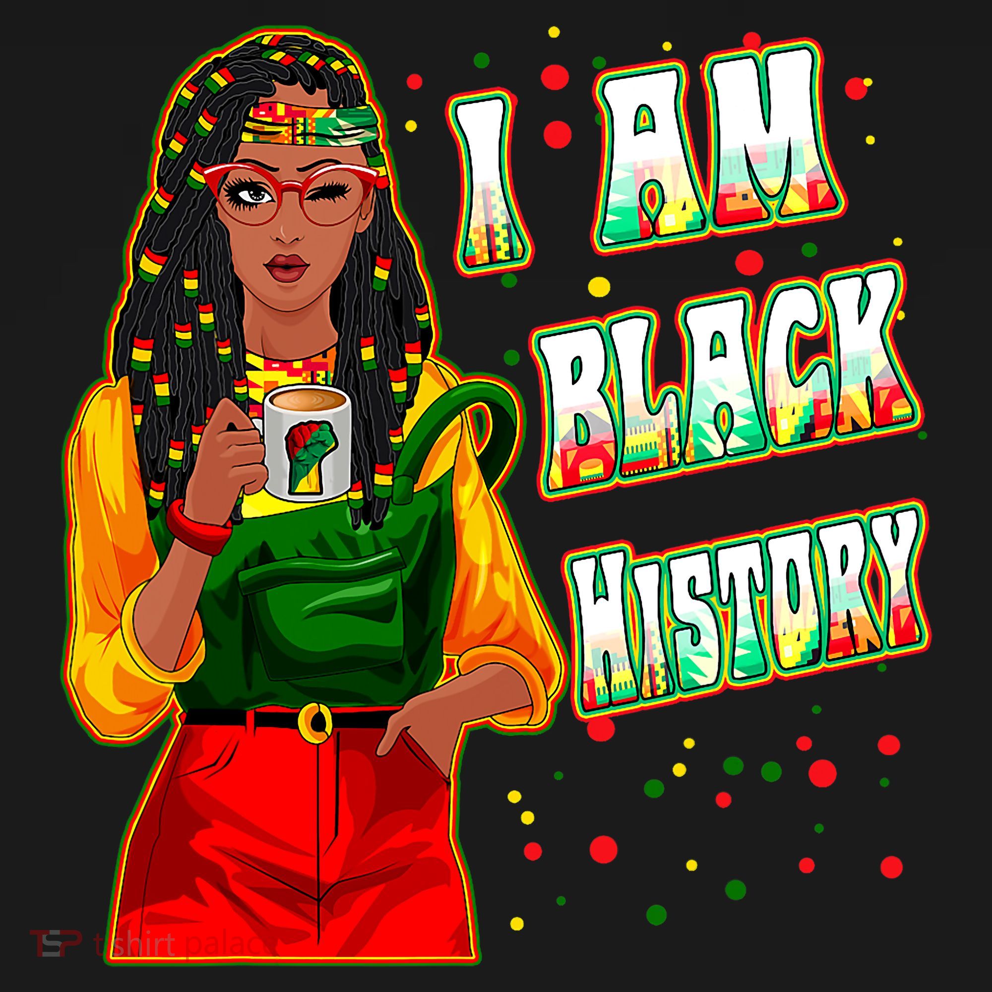 Black History For Women Black History Month Decor T-Shirt