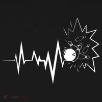 Bowling Heartbeat For Bowling Lovers And Players Ornament thumb 1