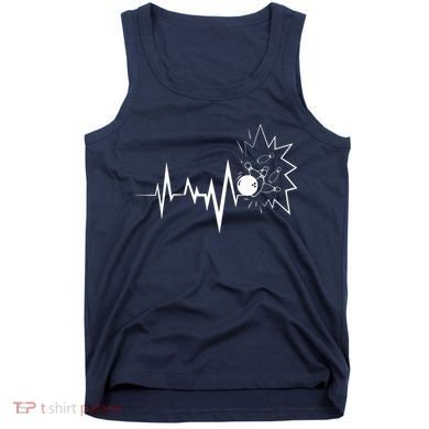 Bowling Heartbeat For Bowling Lovers And Players Tank Top
