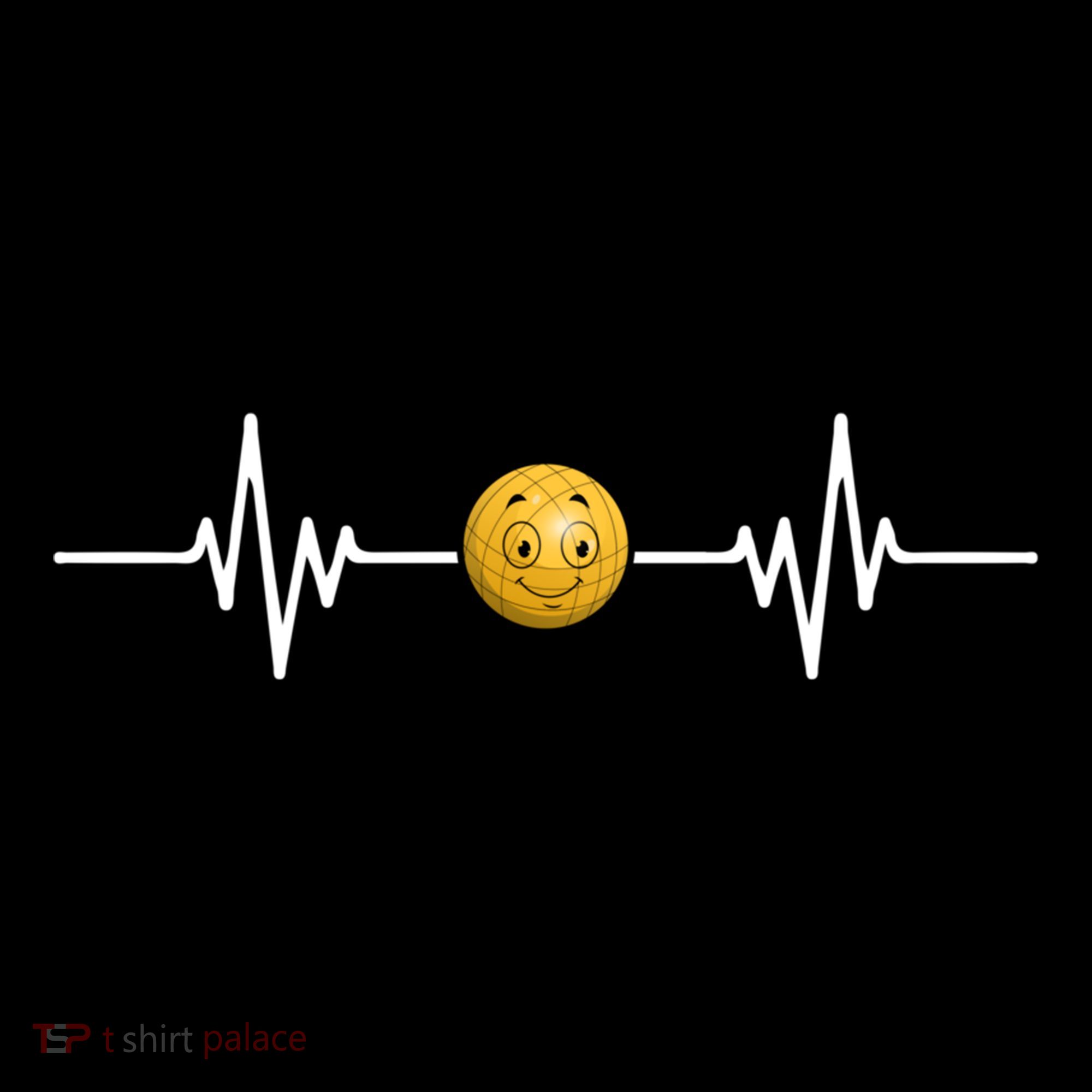 Boccia Heartbeat Funny Bocce Ball Face Bocce Ball Player Meaningful Gift Coffee Mug