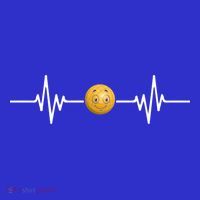 Boccia Heartbeat Funny Bocce Ball Face Bocce Ball Player Meaningful Gift Baby Bodysuit thumb 2