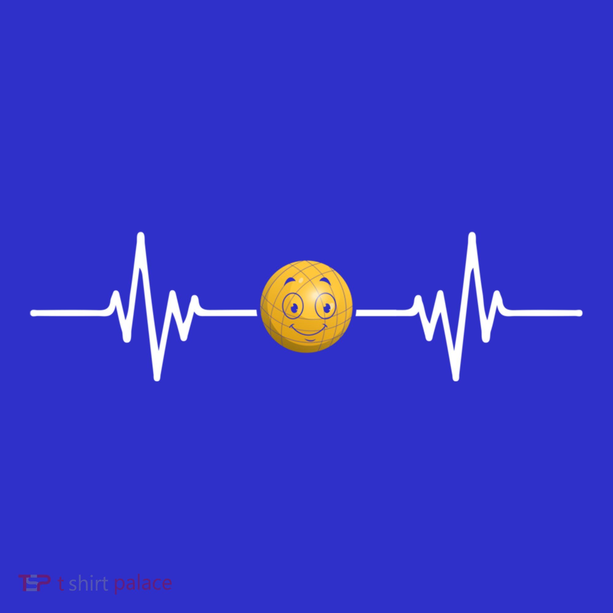 Boccia Heartbeat Funny Bocce Ball Face Bocce Ball Player Meaningful Gift Toddler T-Shirt