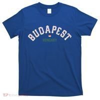 Budapest Hungary Great Gift Vintage Hungarian Capital Gift T-Shirt thumb 0