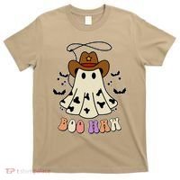 Boo Haw Ghost Western Cowboy Cowgirl Halloween T-Shirt thumb 0