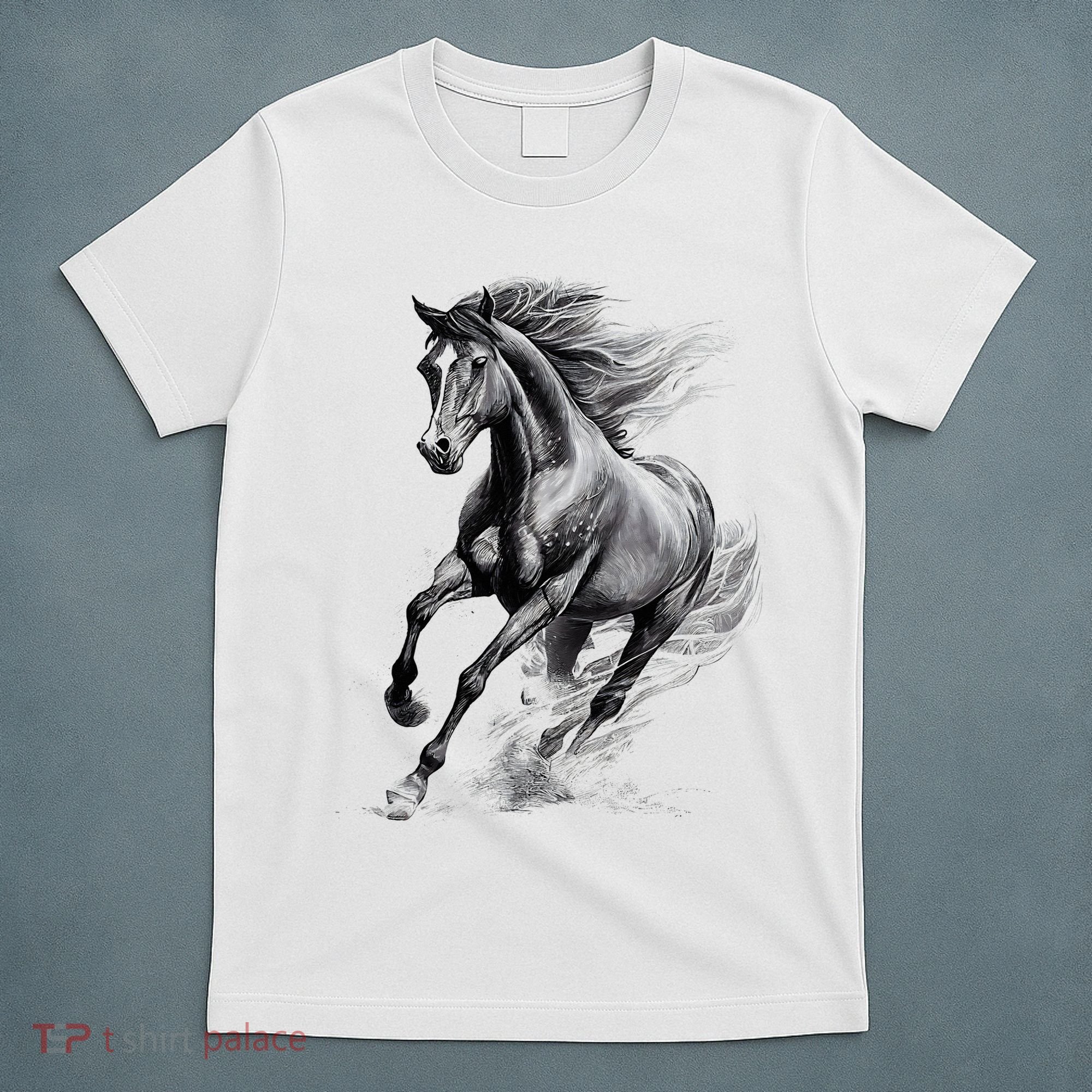 Beautiful Horse Graphic funny Horse Lover T-Shirt