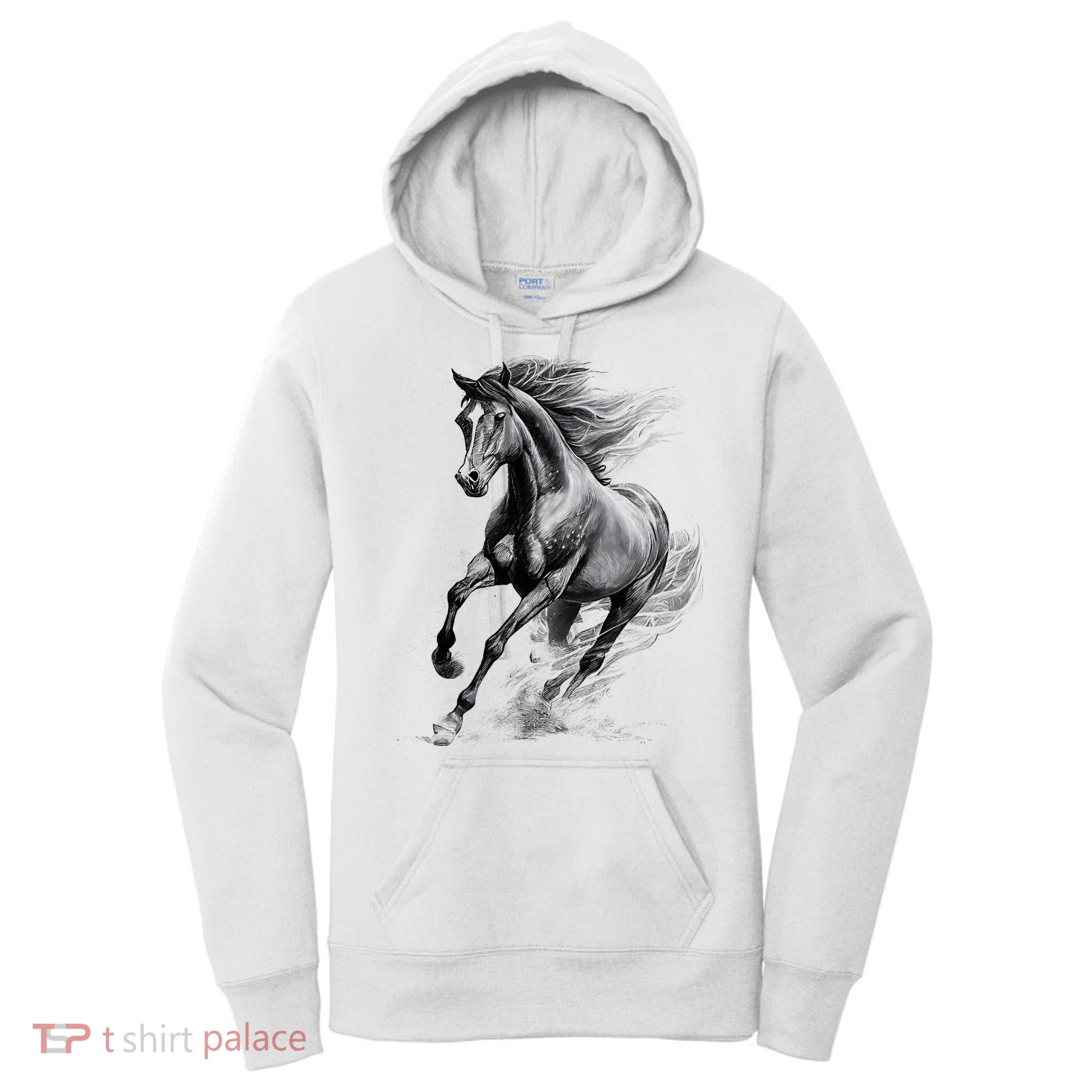 Beautiful Horse Graphic funny Horse Lover Women's Hoodie