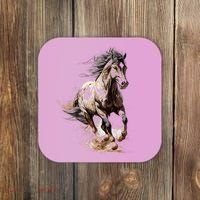 Beautiful Horse Graphic Horse Coaster thumb 0