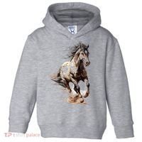Beautiful Horse Graphic Horse Toddler Hoodie thumb 0