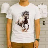 Beautiful Horse Graphic Horse T-Shirt thumb 6