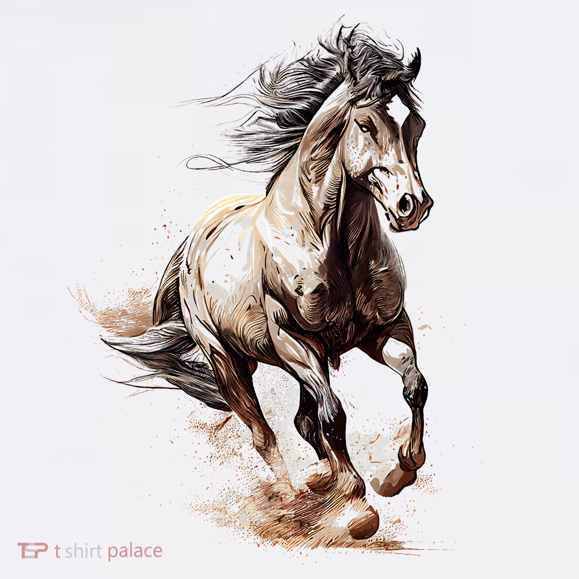 Beautiful Horse Graphic Horse Women's Hoodie