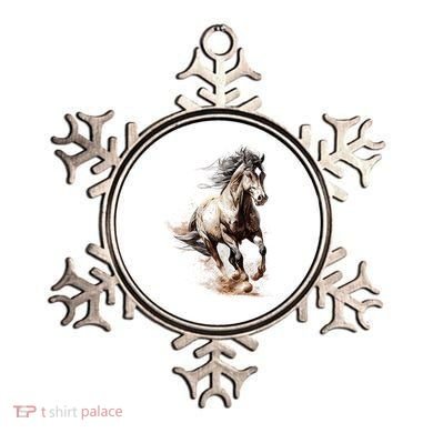 Beautiful Horse Graphic Horse Ornament
