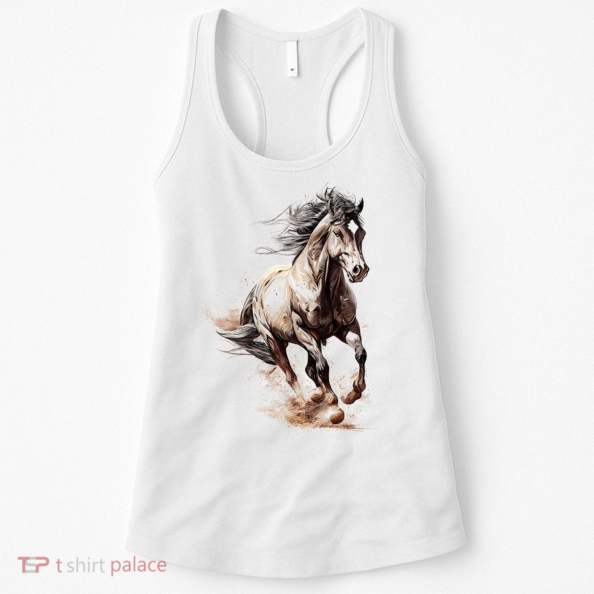 Beautiful Horse Graphic Horse Women's Tank Top
