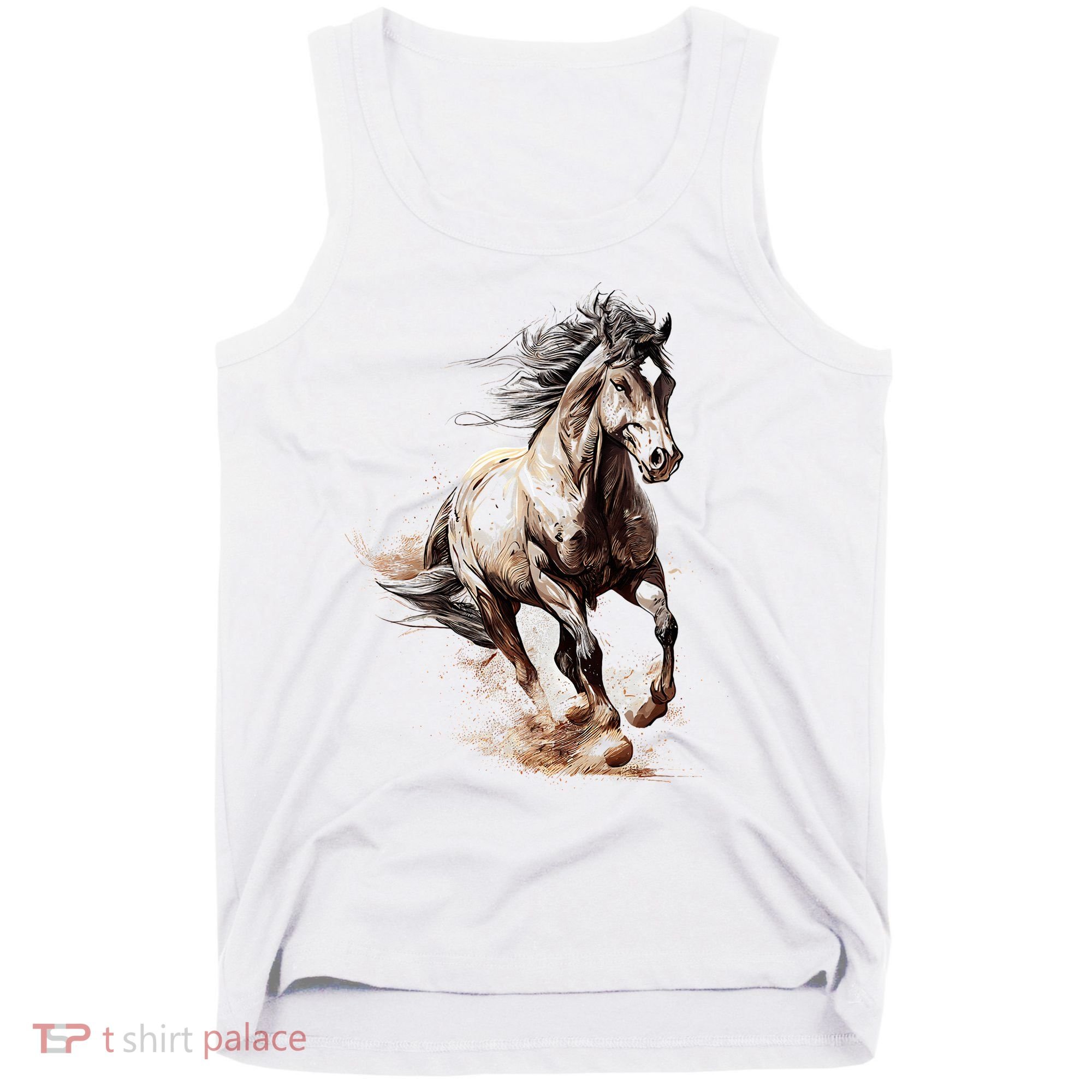 Beautiful Horse Graphic Horse Tank Top