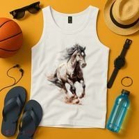 Beautiful Horse Graphic Horse Tank Top thumb 4