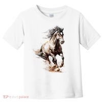 Beautiful Horse Graphic Horse Toddler T-Shirt thumb 0