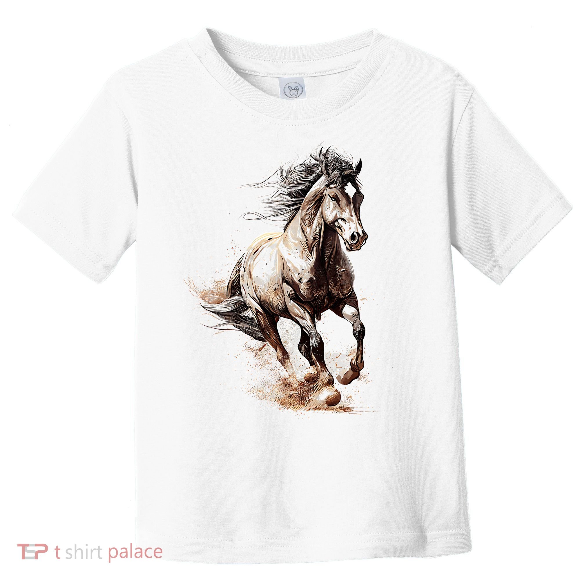 Beautiful Horse Graphic Horse Toddler T-Shirt