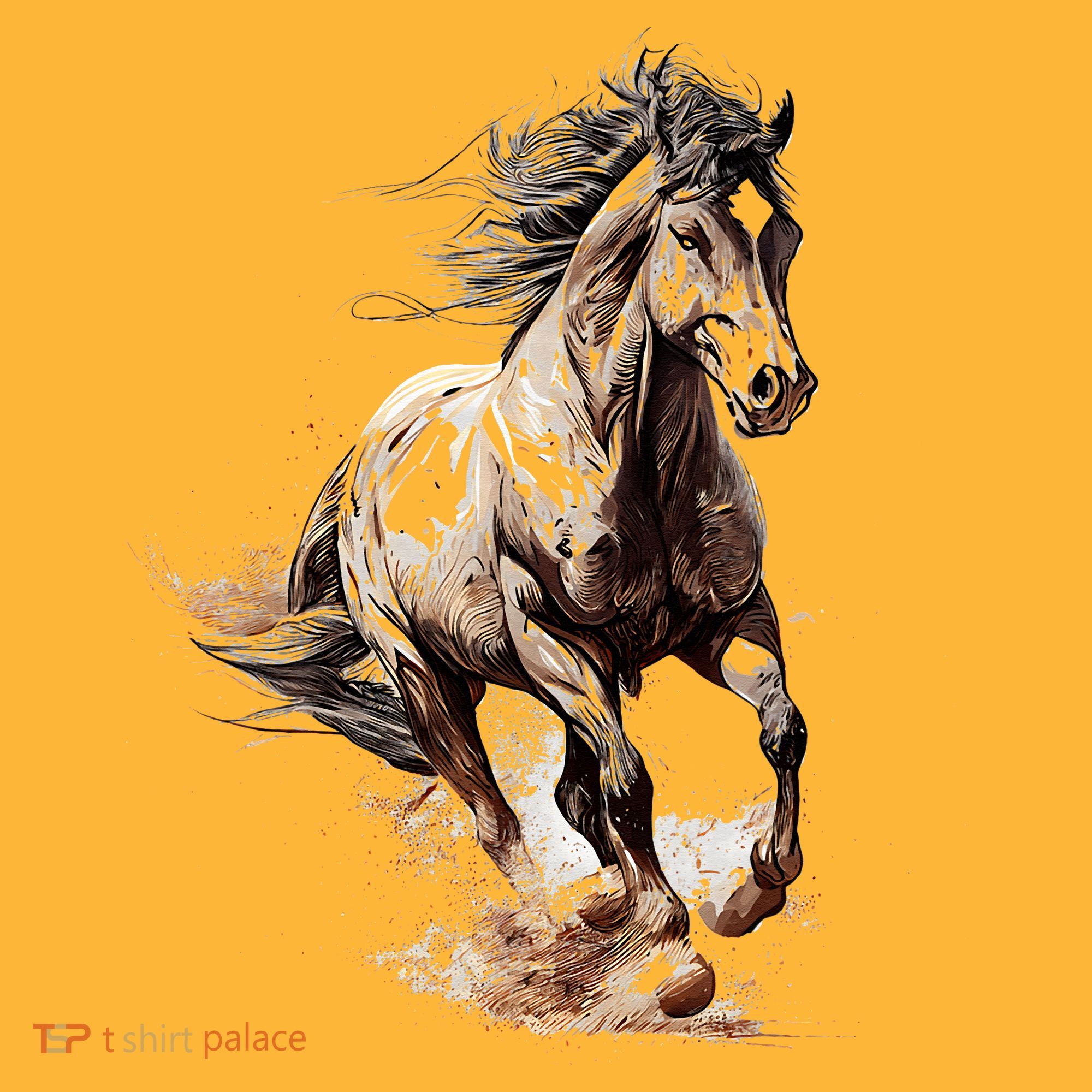 Beautiful Horse Graphic Horse funny animal Pom Pom 12in Knit Beanie