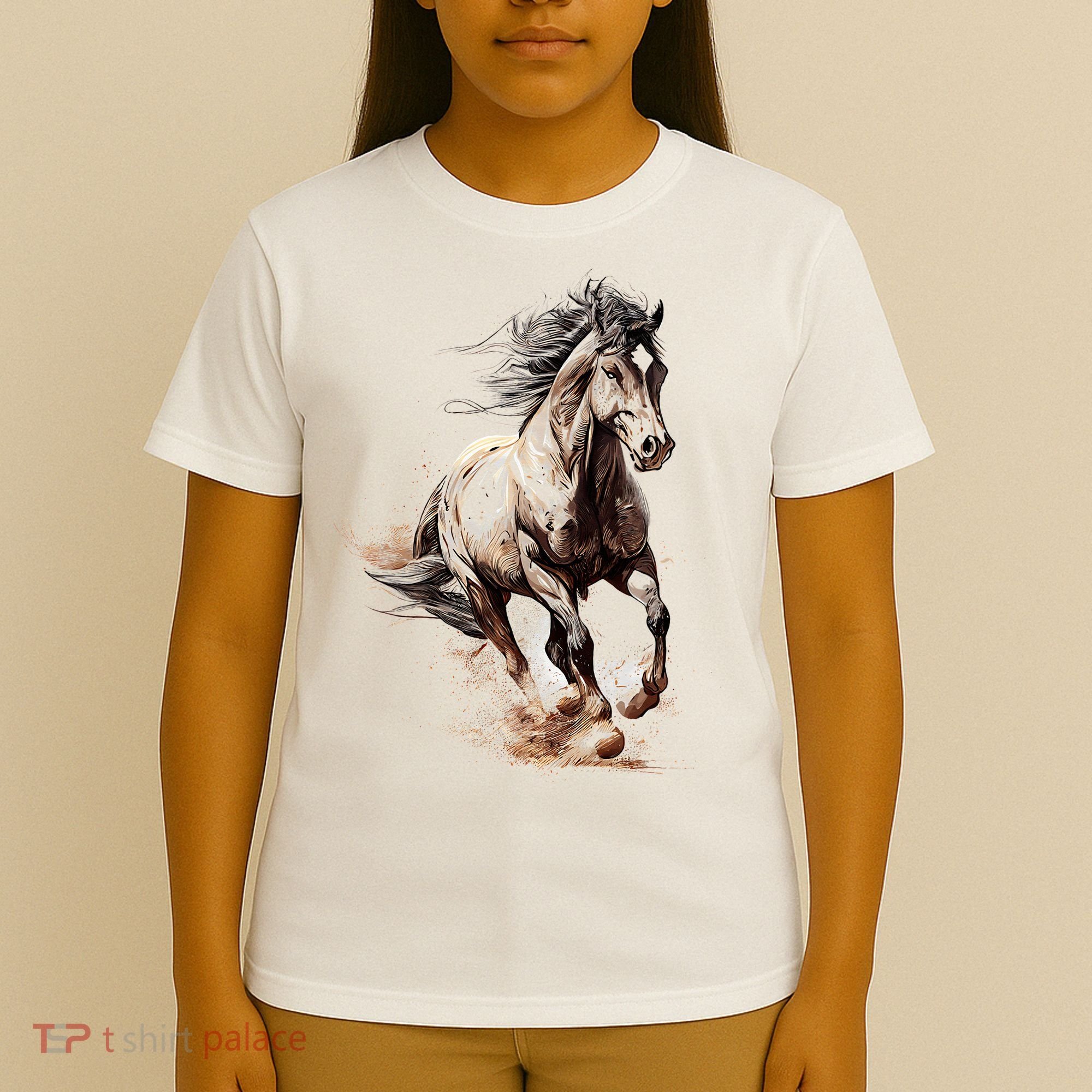 Beautiful Horse Graphic Horse funny animal T-Shirt