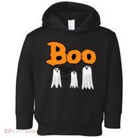 Boo Hanging Ghost Cute Funny Halloween Party Toddler Hoodie thumb 0