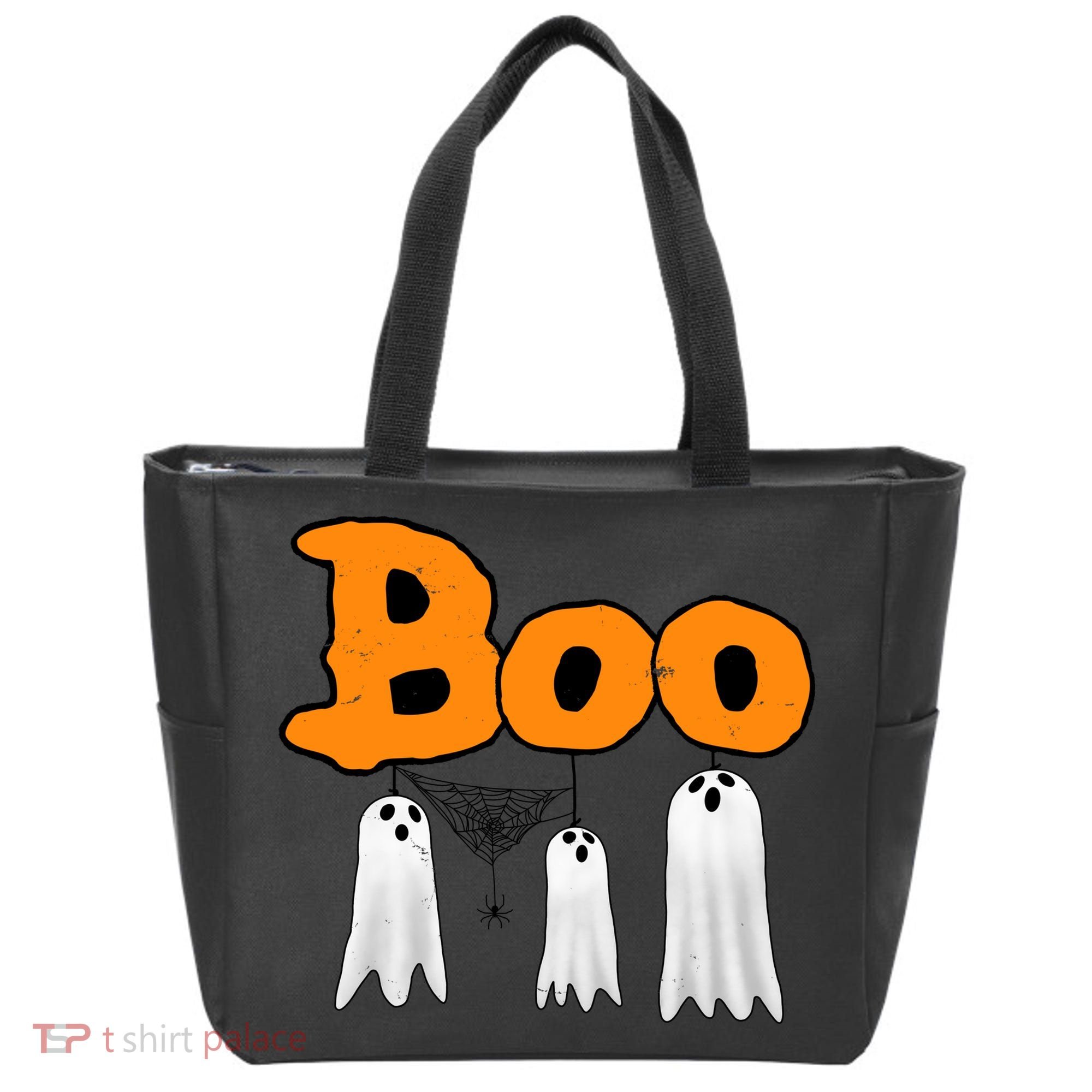Boo Hanging Ghost Cute Funny Halloween Party Tote Bag