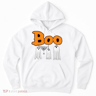 Boo Hanging Ghost Cute Funny Halloween Party Hoodie