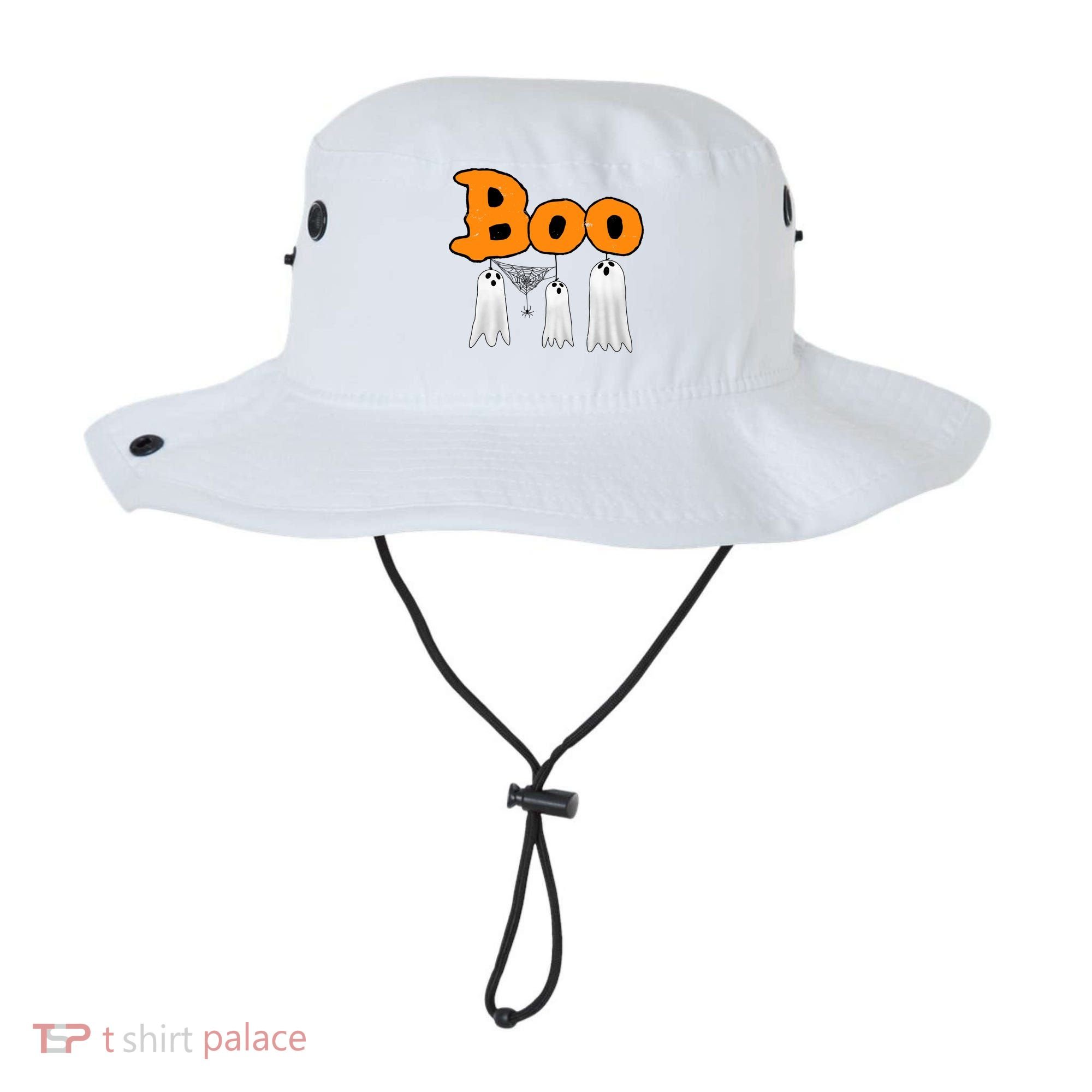 Boo Hanging Ghost Cute Funny Halloween Party Bucket Hat