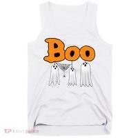 Boo Hanging Ghost Cute Funny Halloween Party Tank Top thumb 0