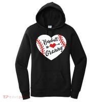 Baseball Heart Granny Grandma Mother's Day Gift Women's Hoodie thumb 0