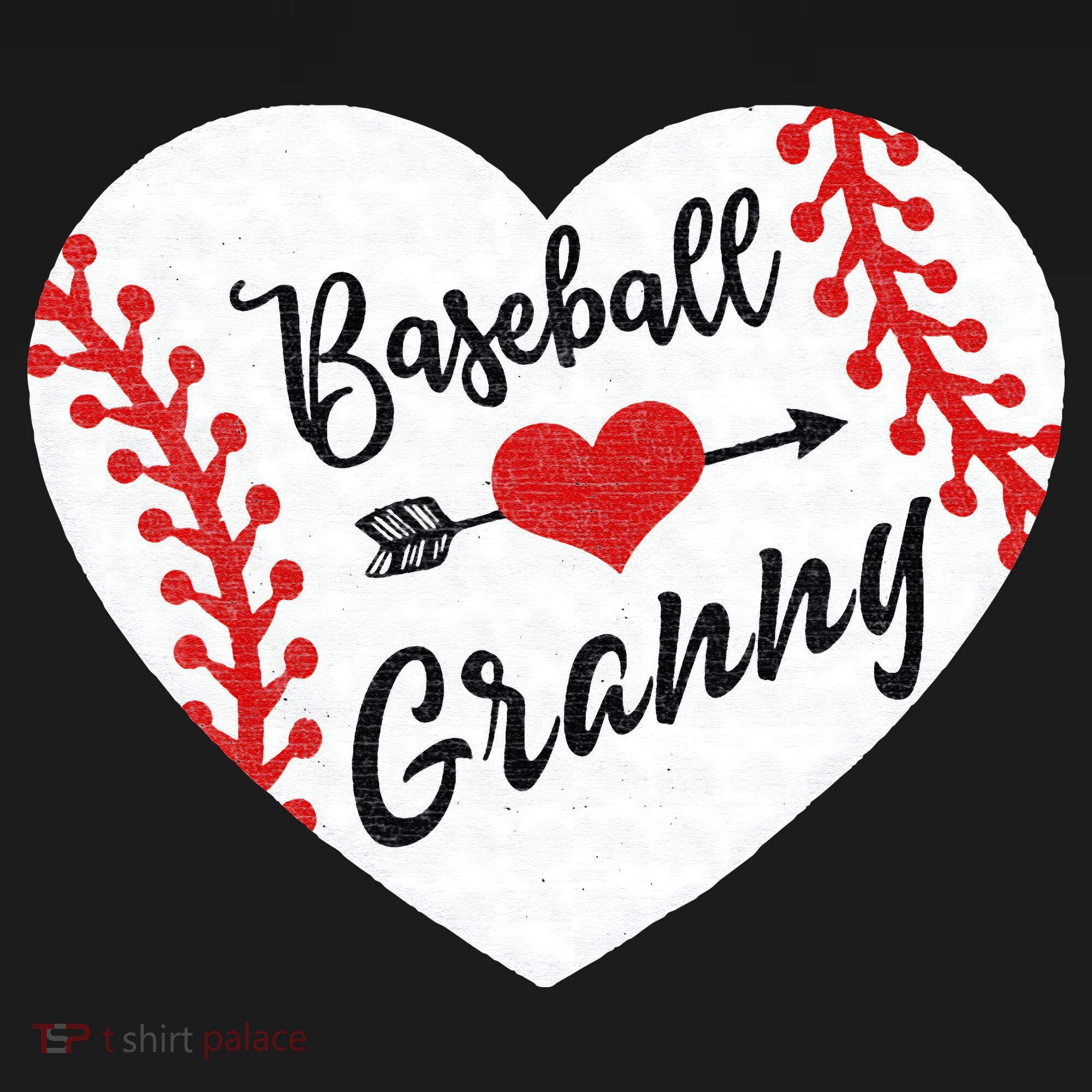 Baseball Heart Granny Grandma Mother's Day Gift Women's Tank Top