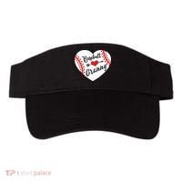 Baseball Heart Granny Grandma Mother's Day Gift Visor thumb 0
