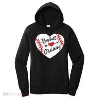 Baseball Heart Granny Grandma Mother's Day Gift Women's Hoodie thumb 0