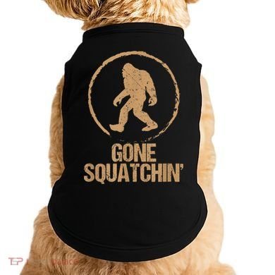 Bigfoot Hunter Gone Squatching Sasquatch Doggie Tank