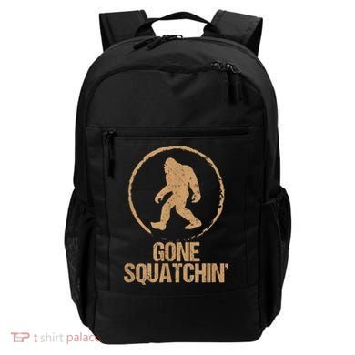 Bigfoot Hunter Gone Squatching Sasquatch Backpack